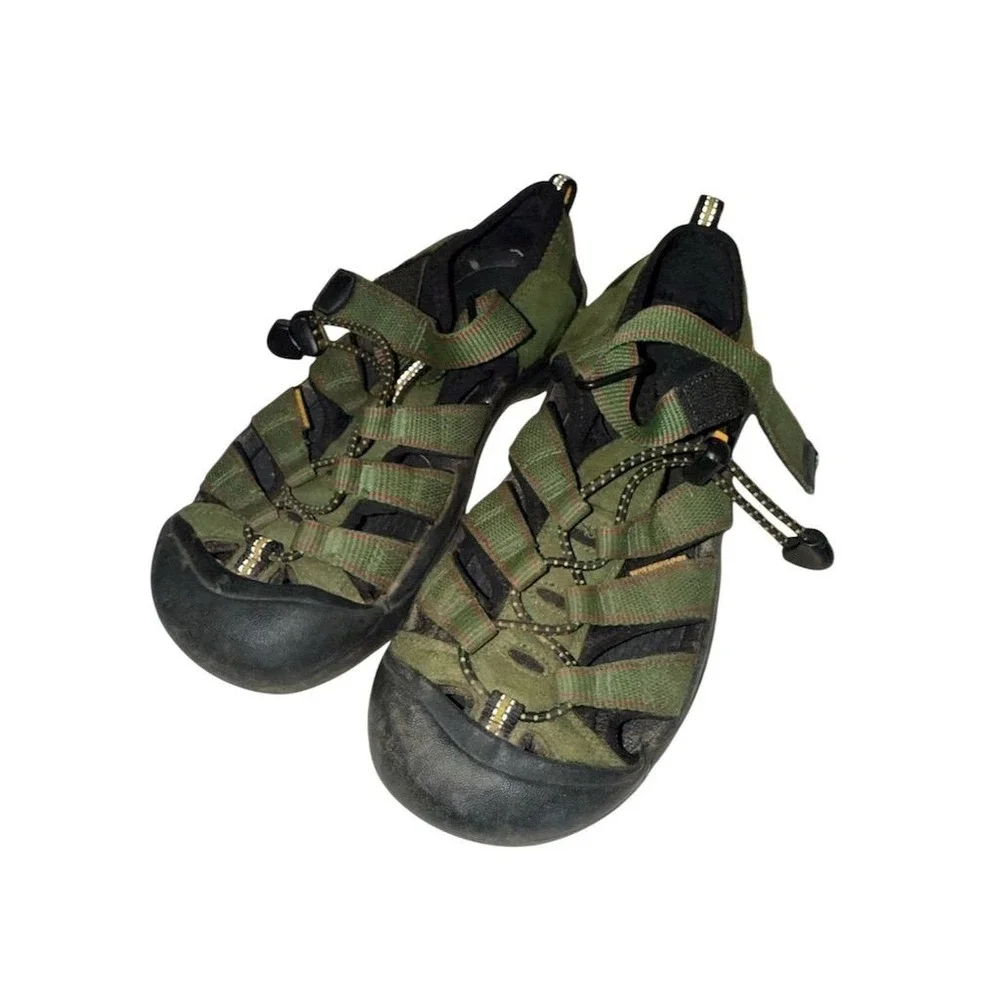 KEEN Newport H2 12 Green Sport kids 12‎ Sandals Waterproof Adjustable Strap